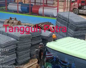 Stok Kawat Bronjong Tegal, Gudang Bronjong Kawat Pabrikasi Di Tegal