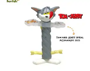 Mainan Koleksi Mcdonalds Happy Meal Tom And Jerry Spiral Tahun 2023