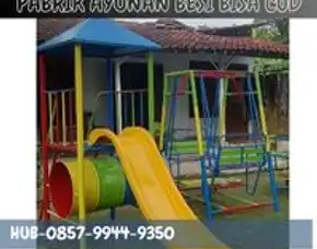 Ayunan Besi Klasik Dan Mainan Playground Outdoor Pondokmelati Bekasi