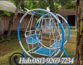 Desain Model Ayunan Besi Pas Untuk Taman Rumah Estetik Kec Batuan Sumenep