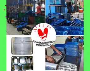 Distributor Food Tray Stainless Di Makasar Murah Harga Pabrik E8327e