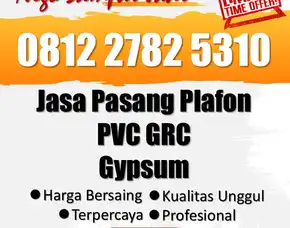 Handal, Biaya Pemasangan Plafon Wall Panel Terpercaya Bendosari Sukoharjo