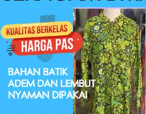 Pusat Grosir Batik Baju Batik Dmi Wanita Barito Utara Tana Tidung Raudhah Batik Pekalongan