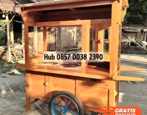 Wa 0857x0038x2390 Produksi Gerobak Dorong Cisalak Subang Free Ongkir Cod