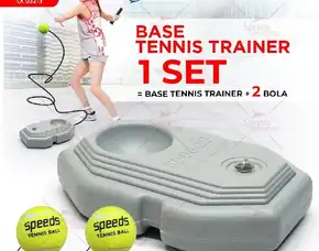 Speeds Bola Tennis Dengan Tali Elastis Bahan Karet Untuk Latihan Bola Tenis - Tennis Trainer Olahrag