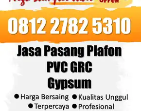 Kontak Kami, Biaya Borong Bangun Plafon Pvc Warna Coklat Terpercaya Sukoharjo Sukoharjo
