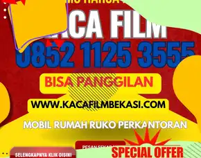 Kaca Film Mobil Summarecon Bekasi Hitam Riben Termurah