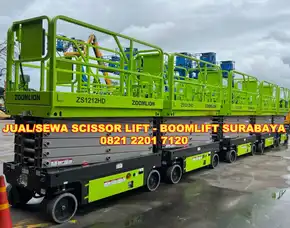 Sewa Scissor Lift Gresik, Tangga Elektrik Surabaya