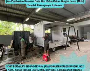 Sehat Berdaulat, Jasa Pembuatan Karoseri Mobil Box Maksi Makan Bergizi Gratis (Mbg) Boyolali Karanganyar Kebumen