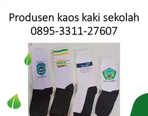 Kaos Kaki Sekolah Custom Mengerjakan Kaos Kaki Logo Sekolah Untuk Sekolah Ogan Ilir Sumsel