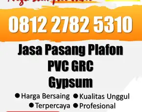 Bergaransi, Terima Borongan Bangun Plafon Model Love Terpercaya Gatak Sukoharjo