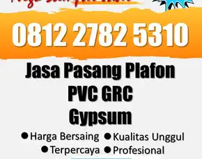 Bergaransi, Biaya Untuk Renovasi Plafon Minimalis Dari Gypsum Sukoharjo Sukoharjo