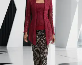 Eksklusif, Kebaya Modern Wisuda, Kebaya Tile Payett, Wisuda Smp, Sibolga, Neng Lina Kebaya