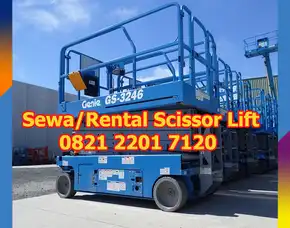 Sewa Scissor Lift Harian Surabaya