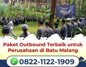 Outbound Perusahaan Coban Talun - Investasi Untuk Tim Solid