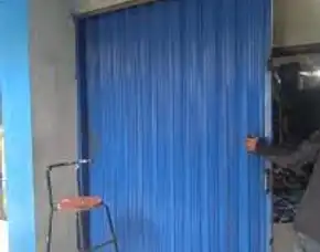 Service Rolling Door Folding Gate Murah Condet