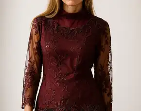 Spesial,  Kebaya Modern Tunangan Brokat, Wisuda Kutubaru, Kondangan, Buol, Neng Lina Kebaya