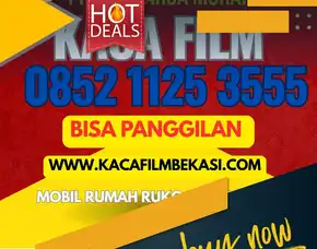 Kaca Film Miracle Bekasi Hitam Riben Termurah