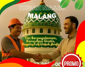 Pengrajin Kubah Mushola Malang - Barokah Beton Indonesia