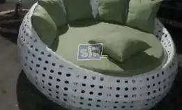 Pengrajin Sofa Sntai Sofa Malas Rotan Sintetis Minat