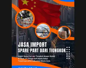 Jasa Import Spare Pare Dari Tiongkok