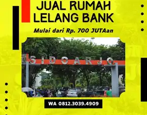 Rumah Lelang Aset Bank Di Sidoarjo