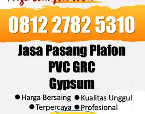 Sat Set, Estimasi Biaya Plafon Warna Cerah Terpercaya Gatak Sukoharjo