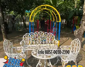 Yang Bangku Taman Besi Cor Furniture Mebel Kec Patrang Jember