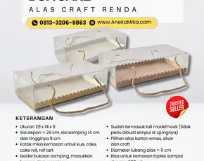 Grosir Kemasan Mika Panjang Surabaya