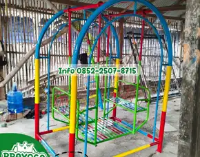 Contoh Ayunan Besi Holo Dan Jungkat Jungkit Kec Kuta Selatan Badung