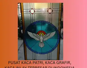 Pesan Tukang Kaca Patri Grafir Inlay Gereja Batam
