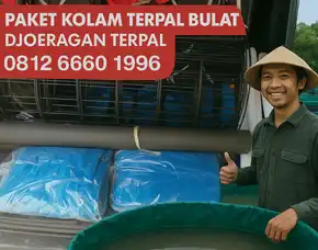 Jual Kolam Terpal Bioflok Bundar Bulat Kotak Lembaran Melayani Banjarmasin Banjarbaru Martapura Dan Sekitarnya