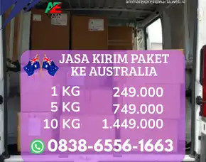 Langsung Kirim, Cargo Kirim Paket Ke Australia Paling Murah Bandung