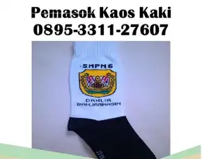 Kaos Kaki Putih Beli Kaos Kaki Logo Sekolah Untuk Sekolah Kab Aceh Tengah (Nad)
