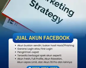 Jual Akun Facebook Murah