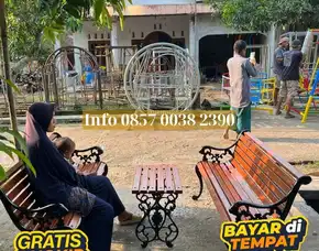 Info Bangku Besi Taman Untuk Santai Kec Cigandamekar Kuningan