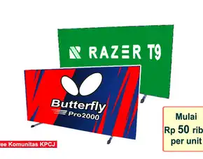 Sewa Sketsel Tenis Meja Pingpong