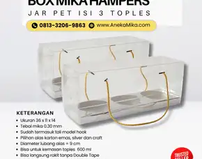 Grosir Kemasan Mika Bolu Surabaya