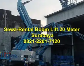 Rental Boomlift Surabaya Jawa Timur