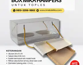 Grosir Hampers Mika Transparan Surabaya
