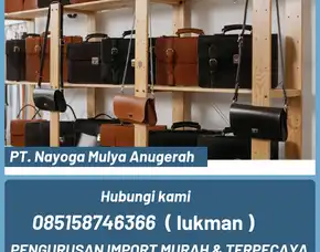 Jasa Import Tas Door To Door Dari India - Nayoga