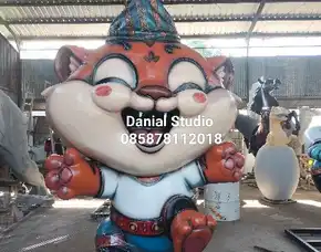 Patung  Maskot Kucing