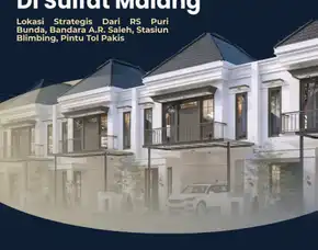 Jual Rumah Siap Huni Di Sulfat Tengah Kota Malang Akses Tol Singosari & Stasiun Kota Baru