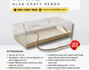 Grosir Kemasan Mika Estetik Surabaya