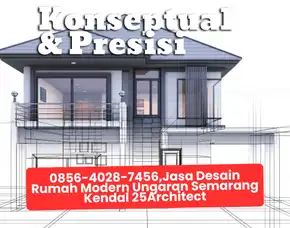 Konseptual & Presisi, Jasa   Desain Rumah  Modern Ungaran Semarang Kendal 25architect