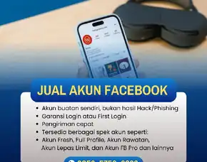 Jual Akun Facebook Ada Teman