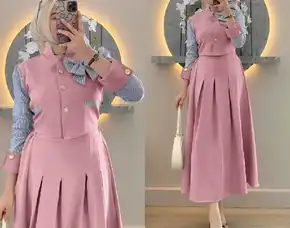 Setelan Rok Wanita Muslimah