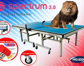 Tenis Meja Pingpong Merk Spectrum 3.0