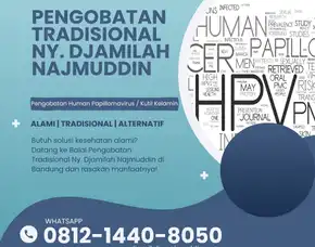 Ny. Djamilah Najmuddin Pakar Pengobatan Kutil Kelamin Alami