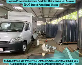 Merdeka Makan, Layanan Pembuatan Karoseri Mobil Box Maksi Badan Gizi Nasional (Bgn) Sragen Purbalingga Cilacap